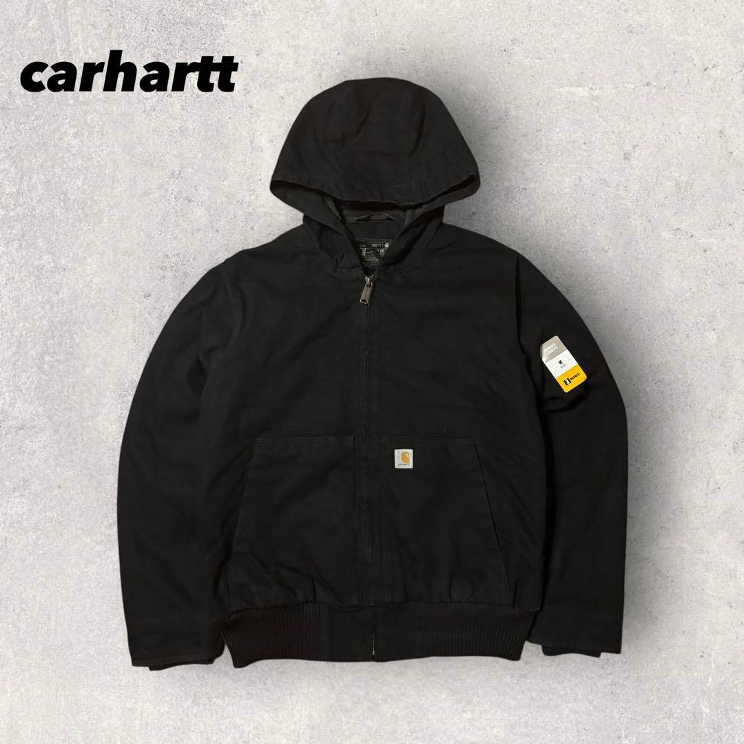 【カーハート】アクティブジャケット　黒 レディースS ~M相当　美品　i Carhartt WIP（カーハートワークインプログレス） カーハートWIP