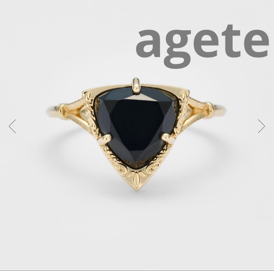agete K10スピネルリング　#11 8月誕生石＞K10スピネルリング | agete/アガット | 三越伊勢丹