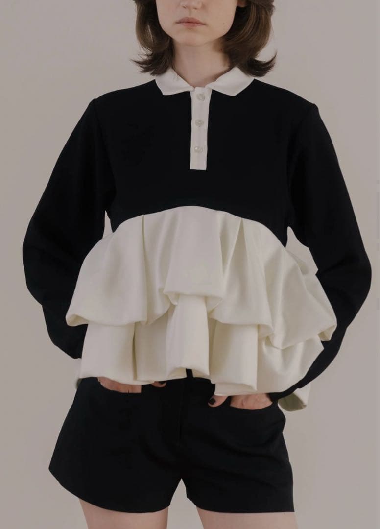 【THE TOÉ】Hydra Peplum Tops タグ付き the_toe_official お気に入りのHydra Peplum Tops♡ ふわっとした