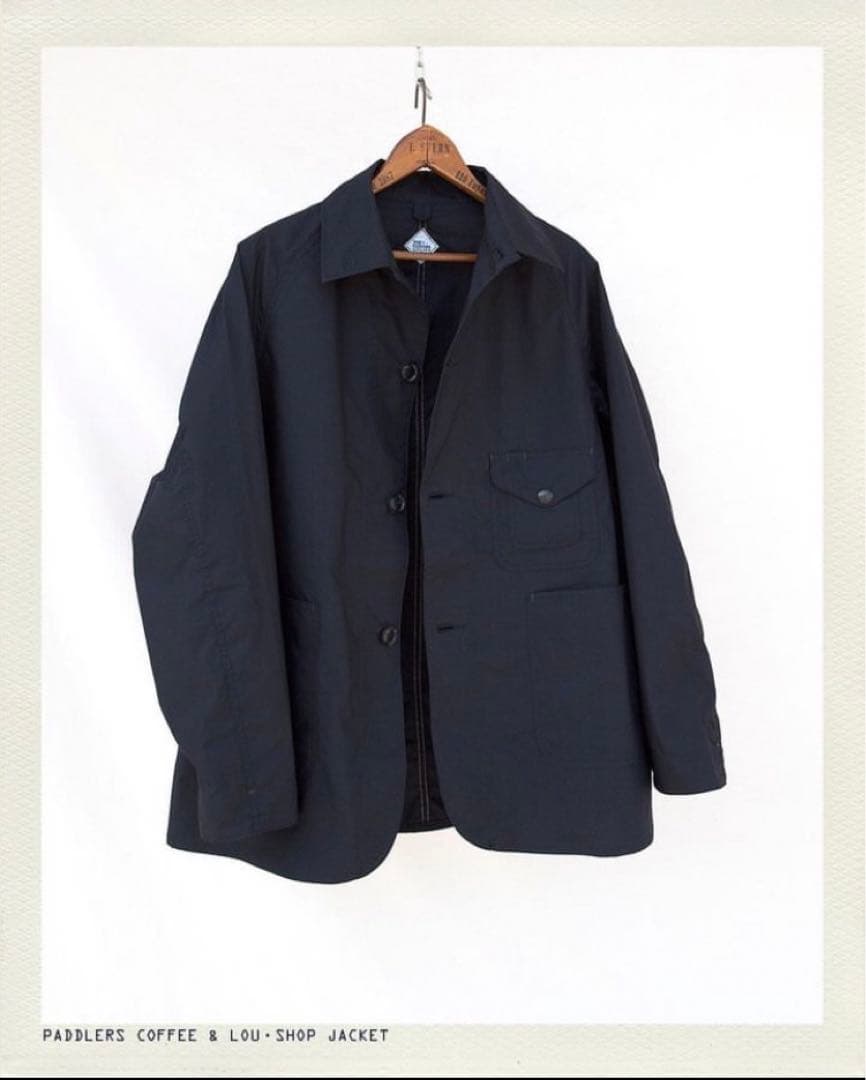 ジャケット・アウター corona paddlerscoffee shop jacket The Corona Utility CJ001 Game Jacket Hunting Dobby Cloth Navy