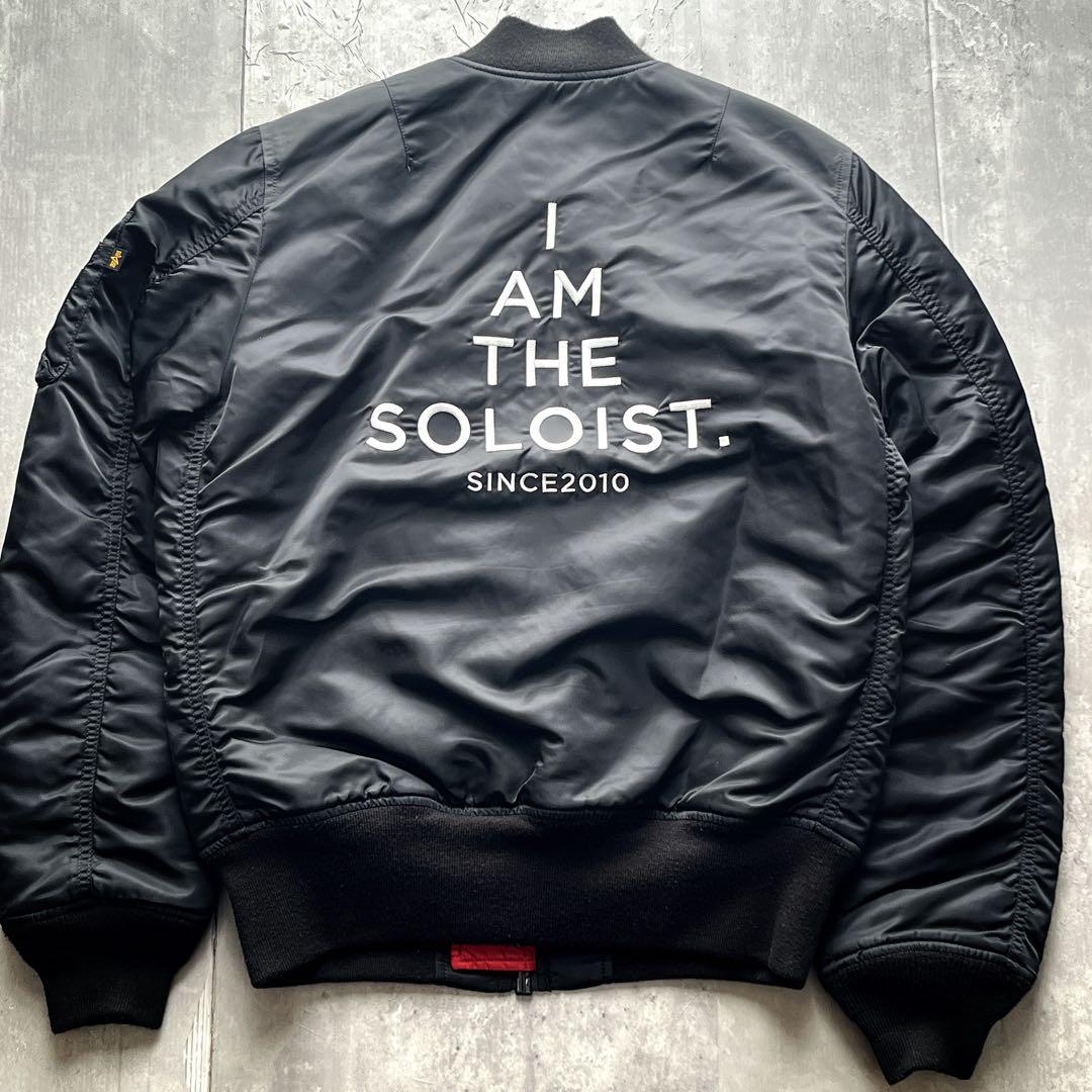 超希少　タカヒロミヤシタザソロイスト　アルファ　MA-1 THE SOLOIST 9957c75f4fa113f198ff4f3dc51e47