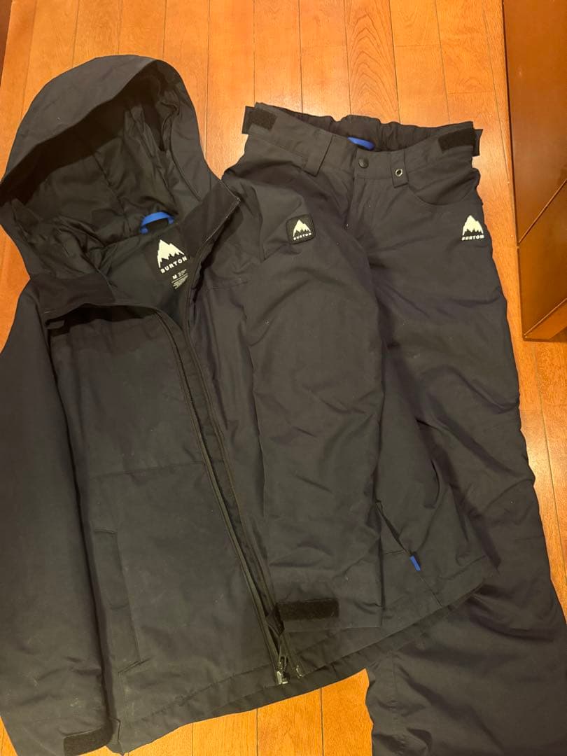 バートン　スキーウェア ジャケットとパンツセット ブラック　Mサイズ　140 BURTON（バートン） 日本正規品 スノーボード ウェア ジャケット