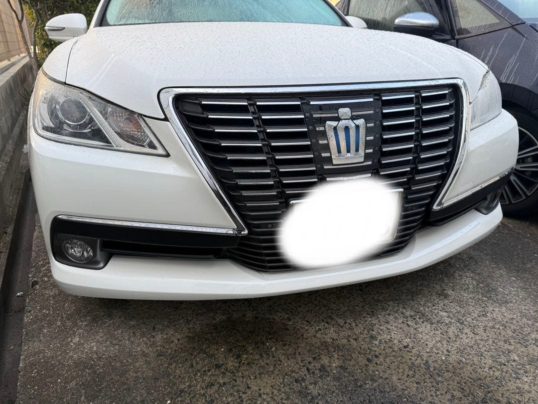 210系 クラウン ハイブリッド フロントバンパー M's】トヨタ 210 クラウン アスリート 後期（H27.10-H30.6