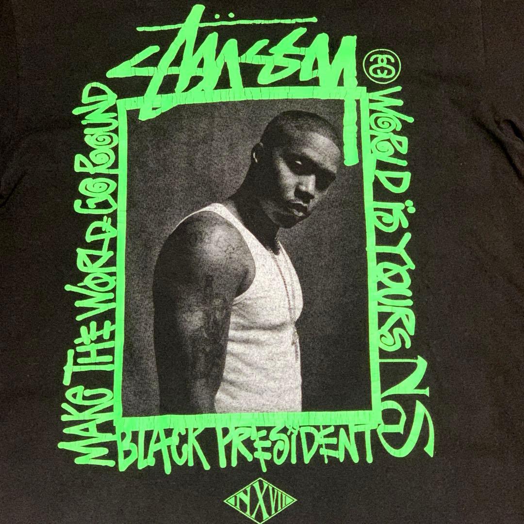 希少レア】ステューシーSTUSSY×NEXUSⅦ Nas フォトTシャツ - メルカリ