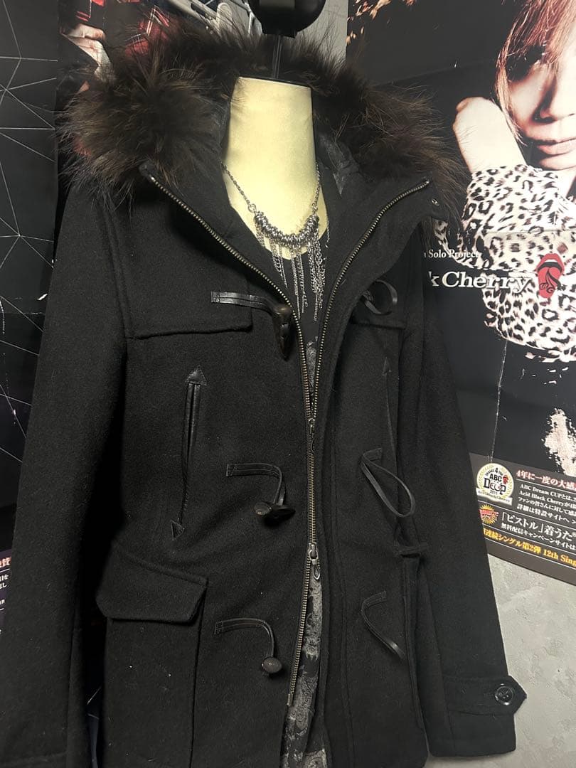 fuga ファージャケット FUGA ブルゾン アウター 「FUGA/フーガ」ファー付きムートンN2B