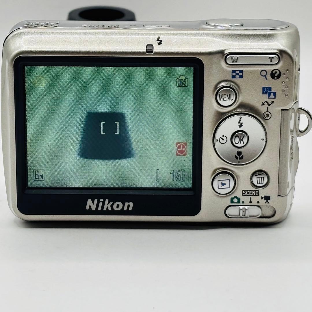 激レア】Nikon ニコン COOLPIX L6 箱付き・電池・SD付属 - メルカリ