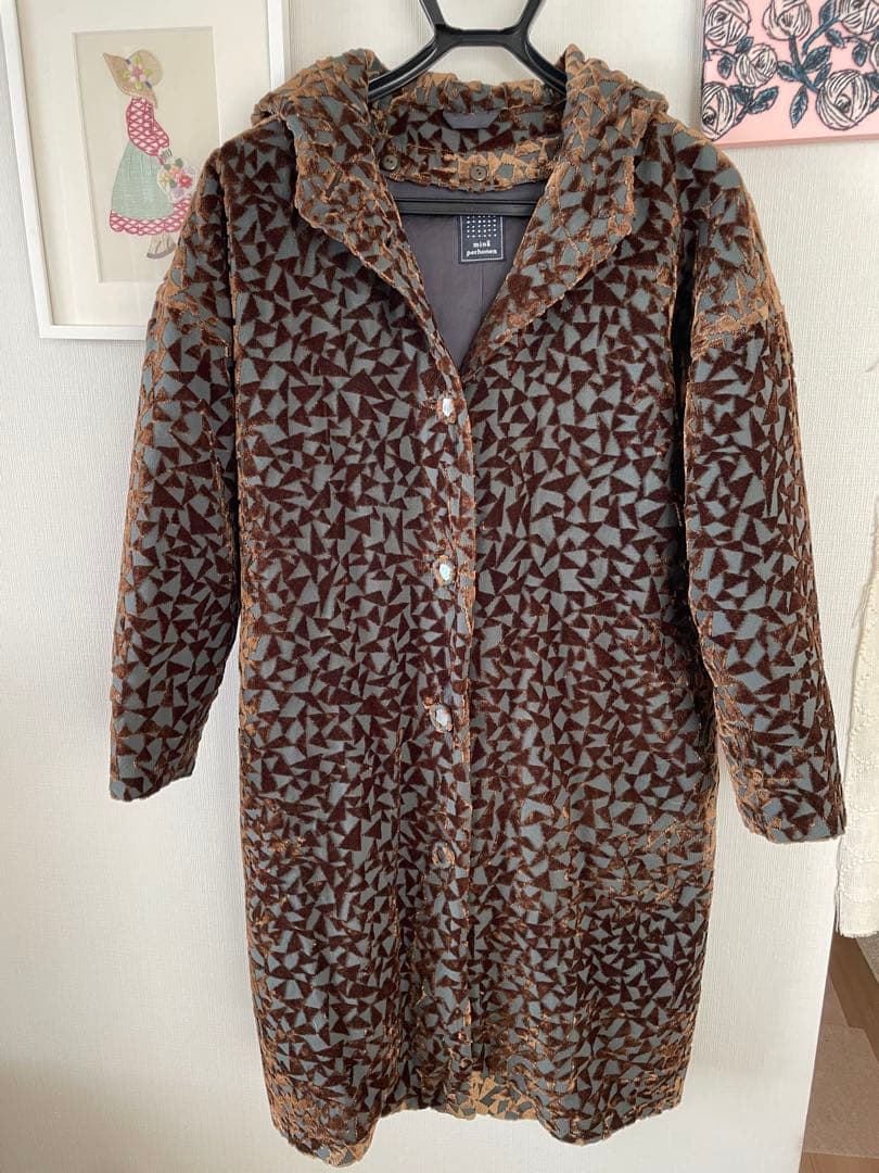 minä perhonen litダウンコート lehti ダウンコート - minä perhonen