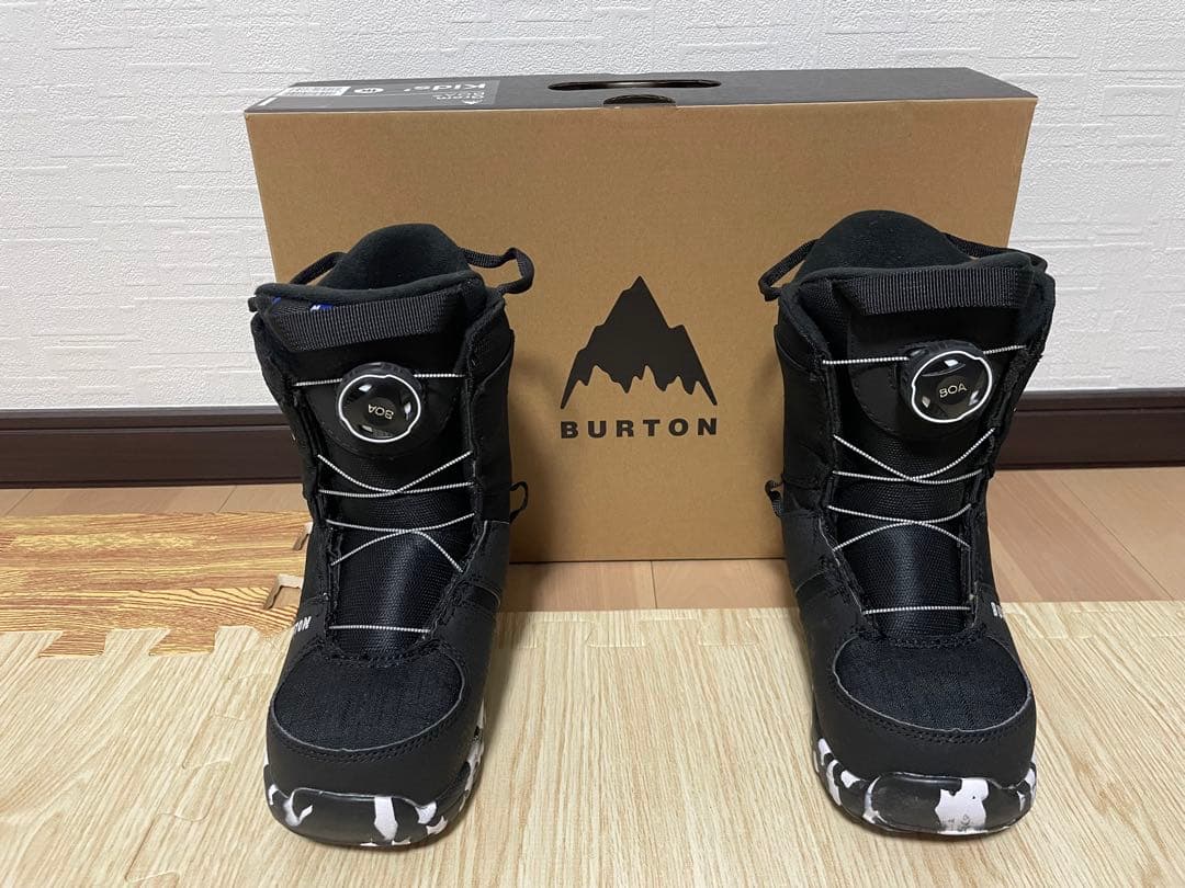 BURTON GROM BOA 子供用スノーボードブーツ US 13 20cm BURTON バートン Kids' Grom BOA Snowboard Boots 15089102001