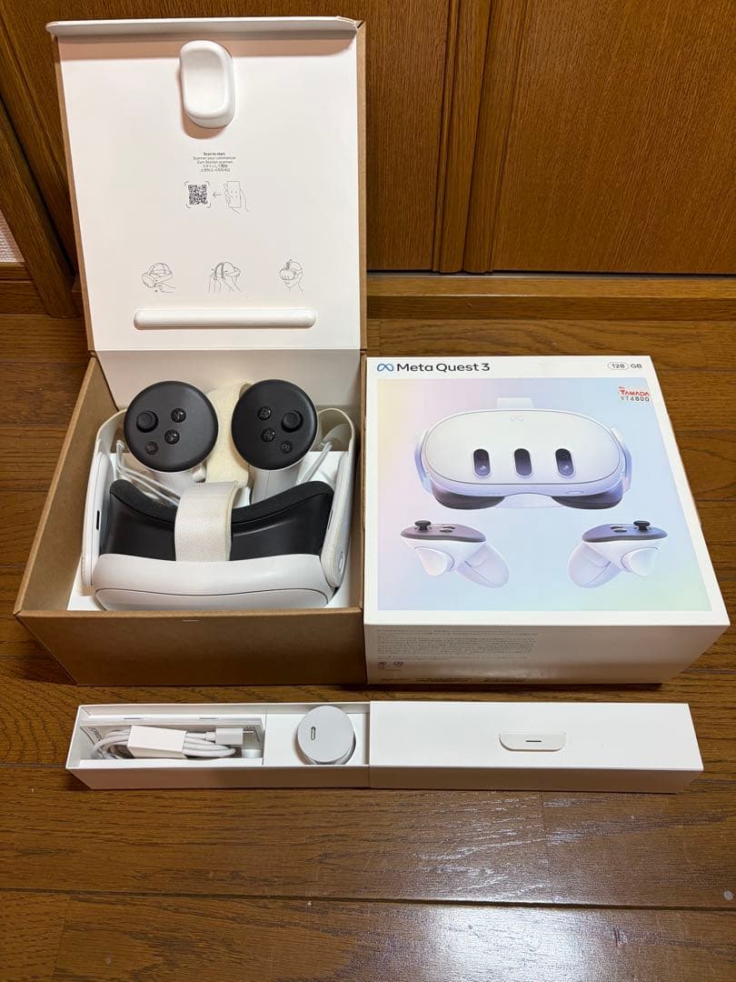  Quest 3 メタクエスト3 128GB VR機器 Meta Quest 3」レビュー - GAME Watch