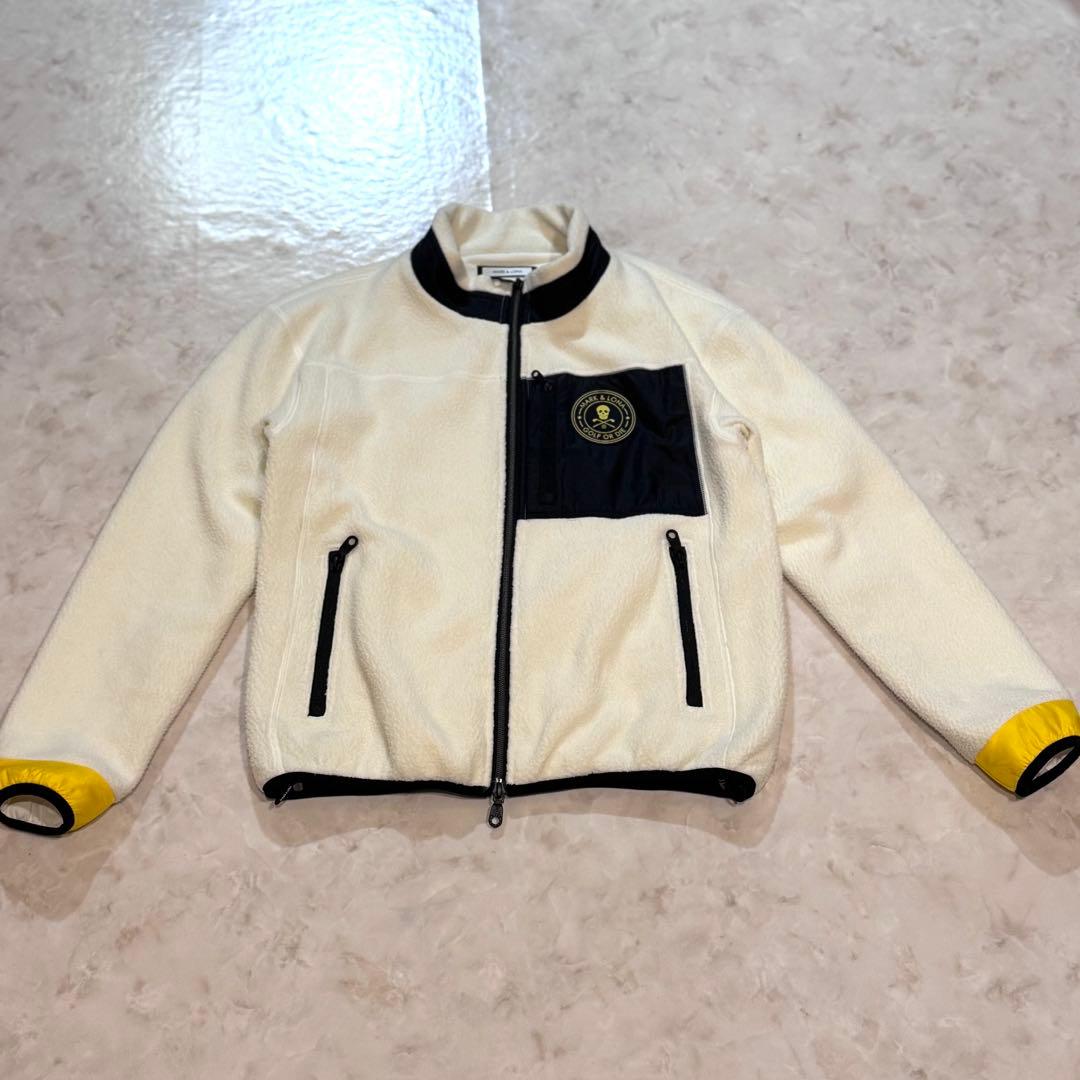 MARK & LONA フリース ジャケット　サイズMサイズ相当 MARK&LONA マーク＆ロナMassive Boa フリースジャケット black MLM-3C