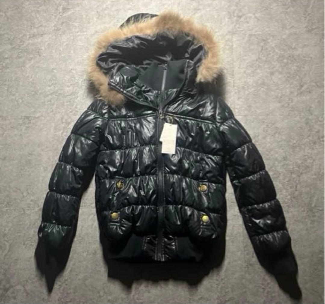 archive y2k 平成ギャル mimily 中綿ファーダウンジャケット 00s archives y2k ファーダウンジャケット 短丈 平成ギャルお兄系