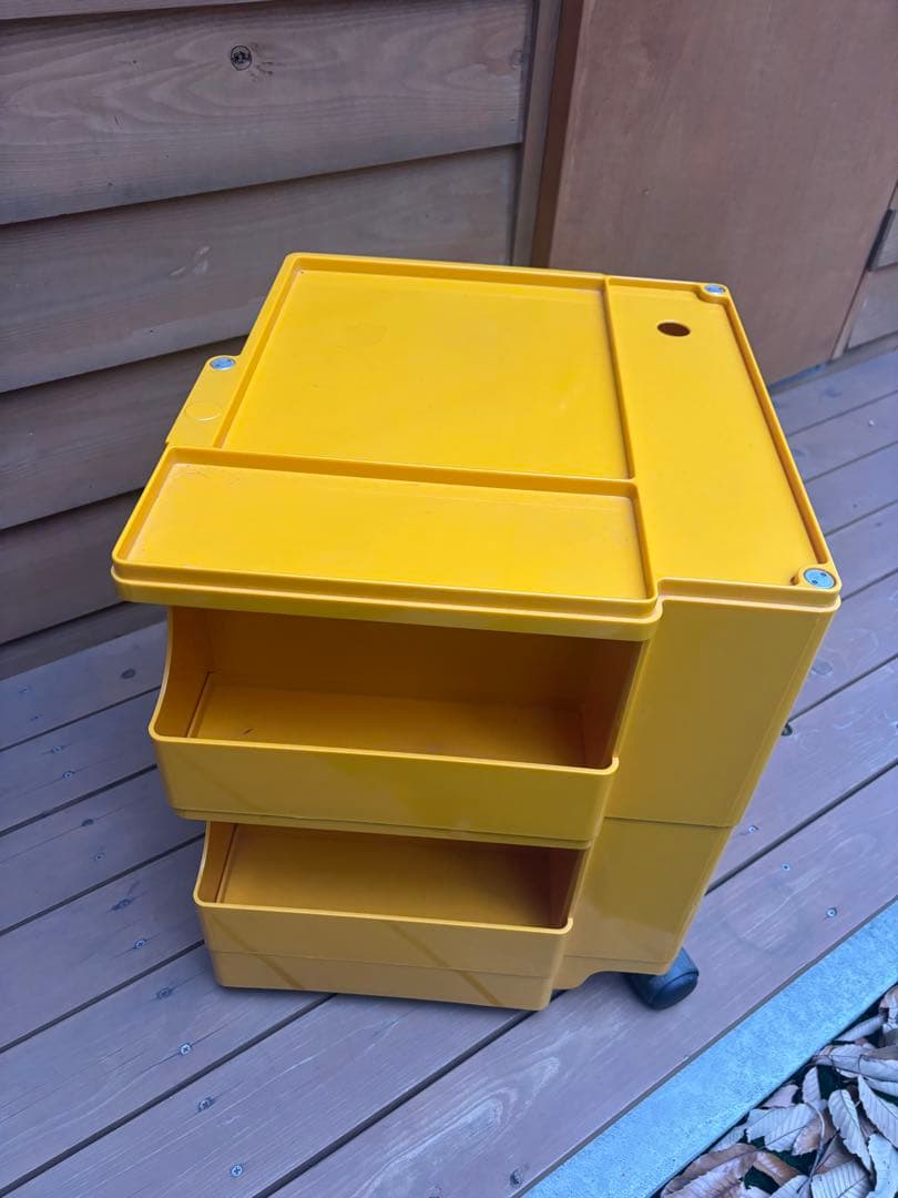 Joe Colombo イエロー　ボビーワゴン Boby Wagon/ボビーワゴン イエロー・クミンタイプ［B-LINE・ビーライン