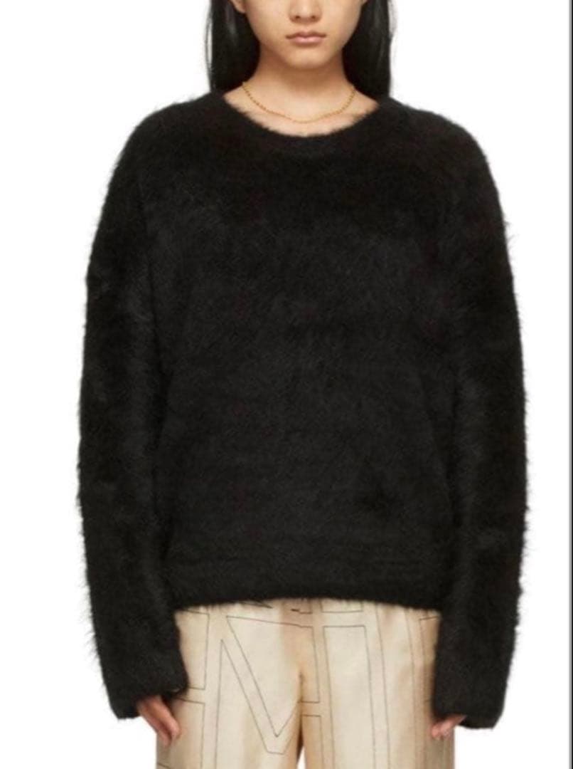 Toteme トーテム　ニット　ブラック TOTEME/トーテム】SLIT SLEEVE TURTLENECK（ニット／セーター）｜AP