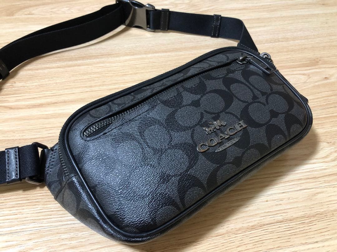 COACH シグネチャー　ボディバッグ　CJ506 メンズ　ウエストポーチ COACH（コーチ） 国内発送 バッグ メンズ ボディバッグ シグネチャー