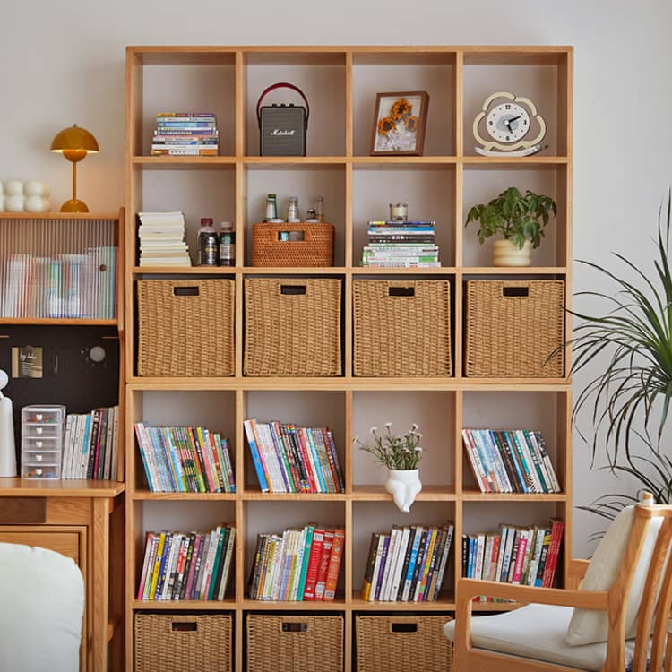 ラック 本棚 キャビネット 無垢材 チェリー材 おしゃれ