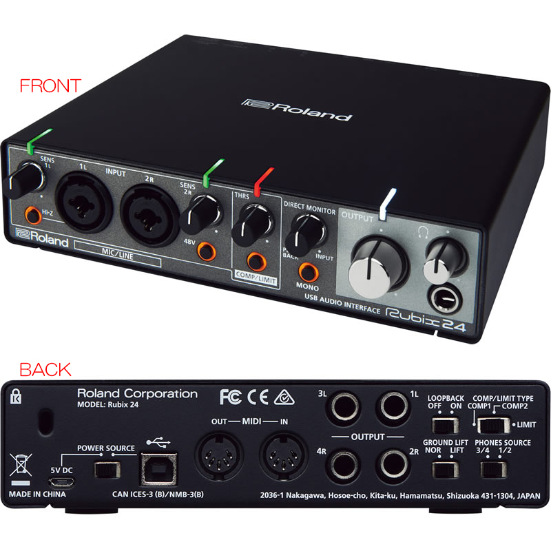 ROLAND RUBIX24 ローランド | サンフォニックス