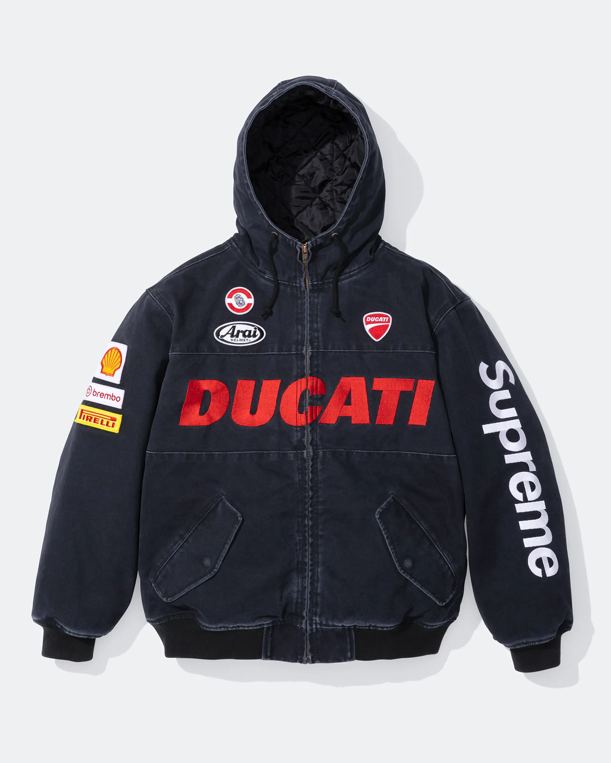 Supreme®/Ducati® Hooded Racing Jacket | Supreme 24ss