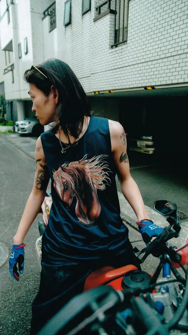 Mustang Reversible Basketball Jersey | Supreme 23ss